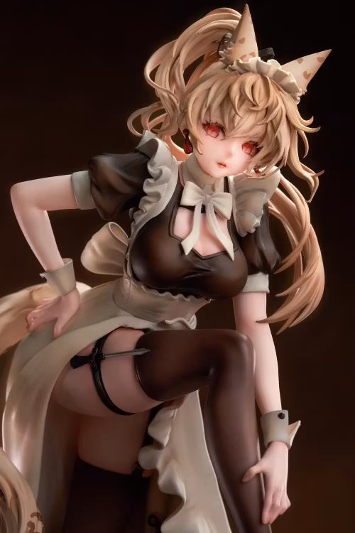 DeadPrince Illustration Battle Maid Different Species Leopard Cat Maria Deluxe Edition 1/7 Scale Figure - Bild 6