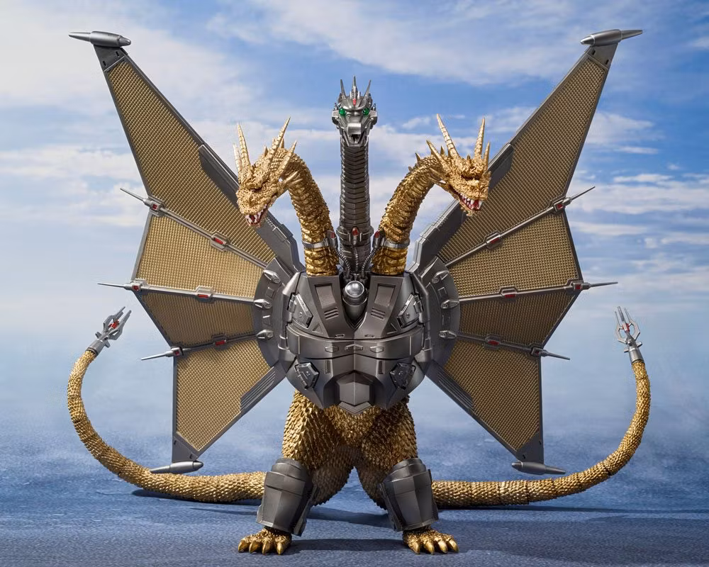 Godzilla vs. King Ghidorah S.H.MonsterArts Mecha Ghidorah Shinjuku Decisive Battle Special Set - Image 2