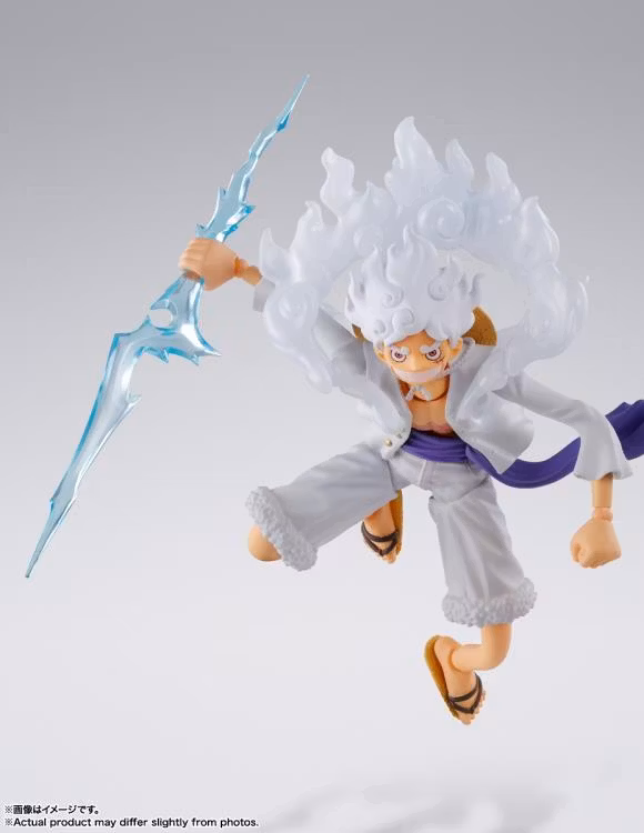 One Piece S.H.Figuarts Monkey D. Luffy (Gear 5) - Image 4