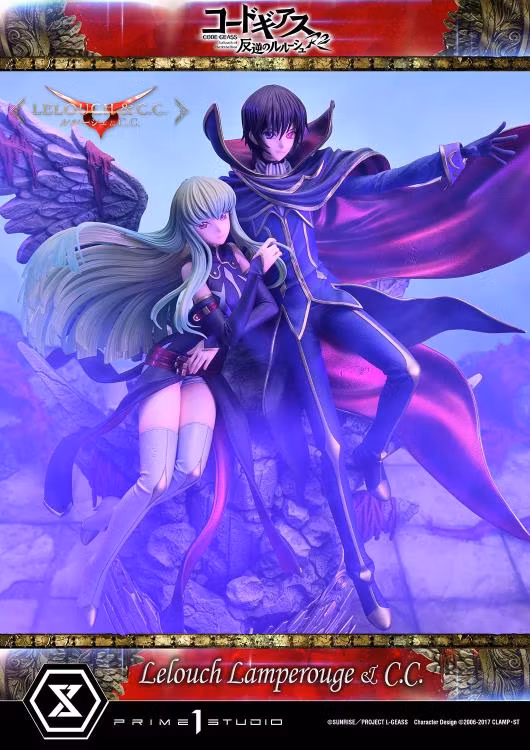 Code Geass: Lelouch of the Rebellion R2 Concept Masterline Lelouch Lamperouge & C.C. 1/6 Scale Statue (With Bonus) - Bild 19