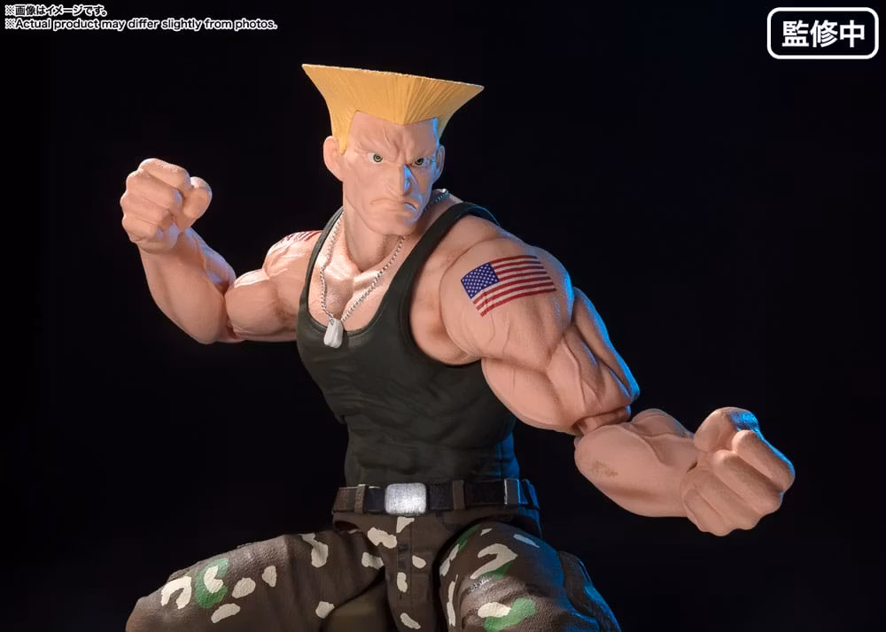 Street Fighter S.H.Figuarts Guile (Outfit 2 Ver.) - Bild 6