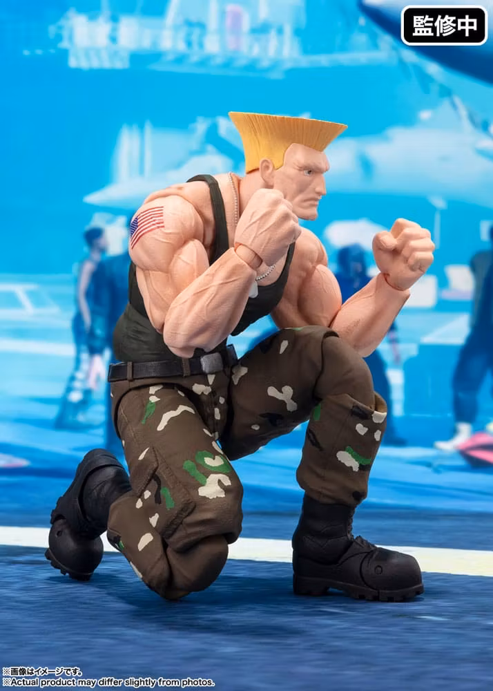 Street Fighter S.H.Figuarts Guile (Outfit 2 Ver.) - Bild 3