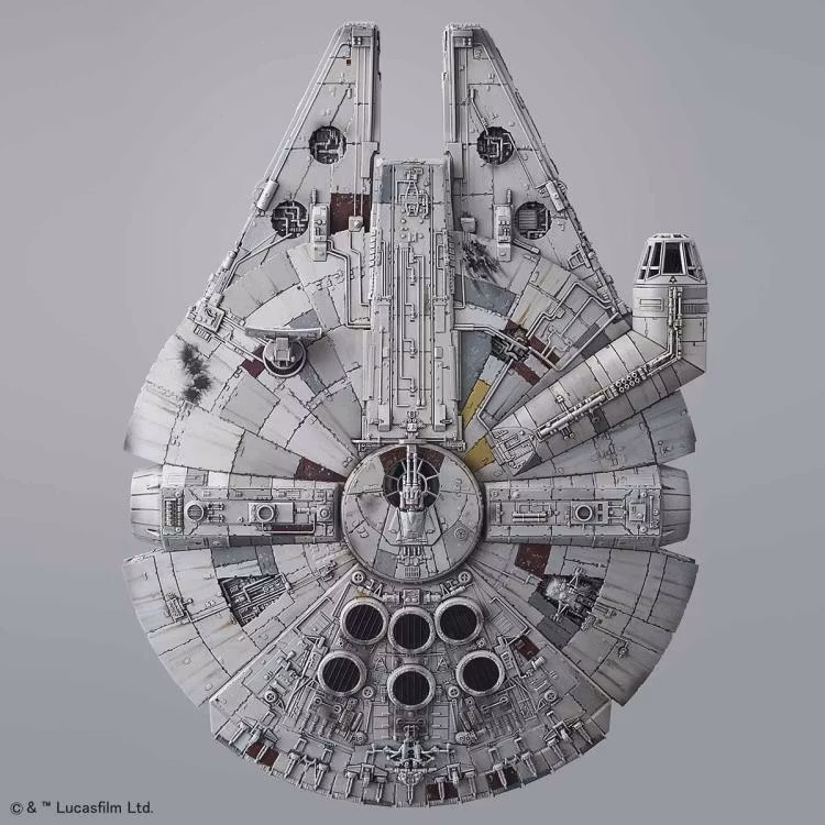 Star Wars: The Last Jedi Millennium Falcon 1/144 Scale Model Kit - Image 8