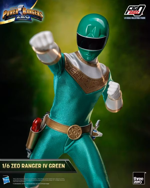 Power Rangers Zeo FigZero Zeo Ranger IV Green 1/6 Scale Figure - Bild 9