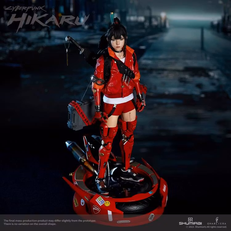 ShumiRai Hikaru the Bounty Hunter 1/6 Scale Figure and Base Set - Bild 4