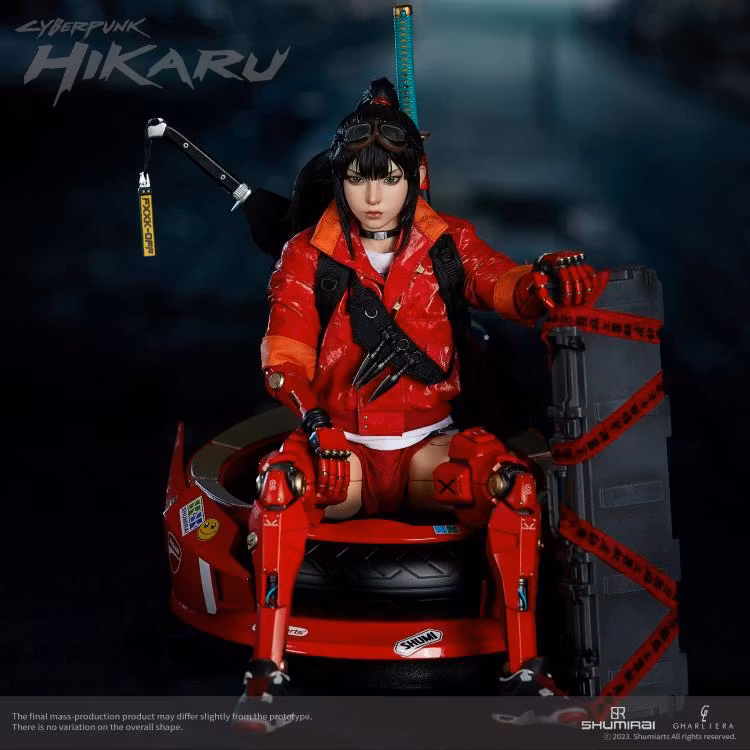 ShumiRai Hikaru the Bounty Hunter 1/6 Scale Figure and Base Set - Bild 9