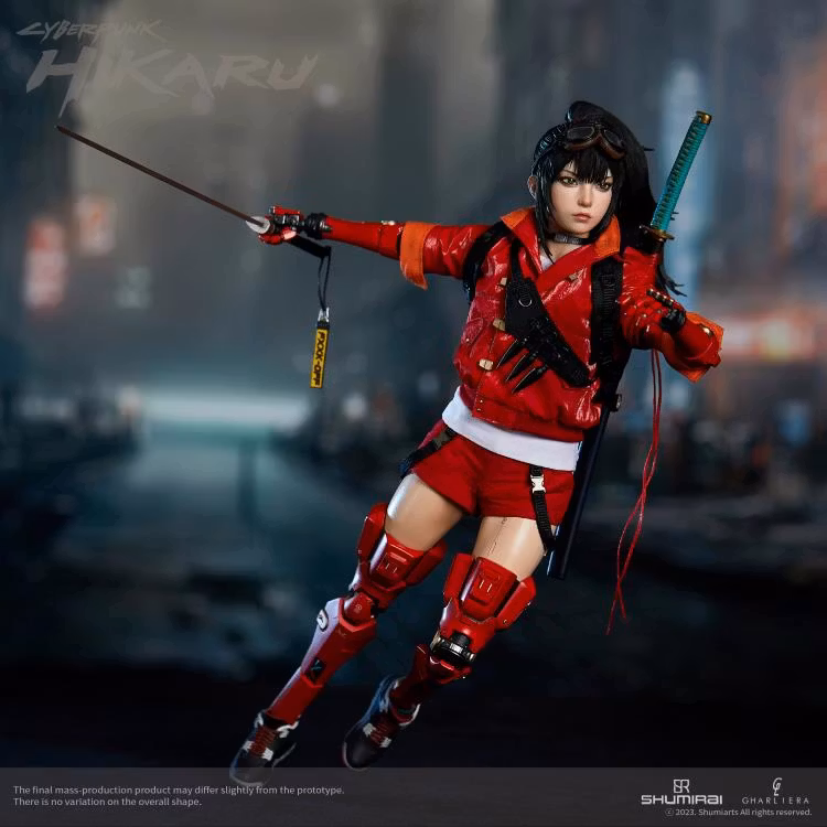 ShumiRai Hikaru the Bounty Hunter 1/6 Scale Figure and Base Set - Bild 7