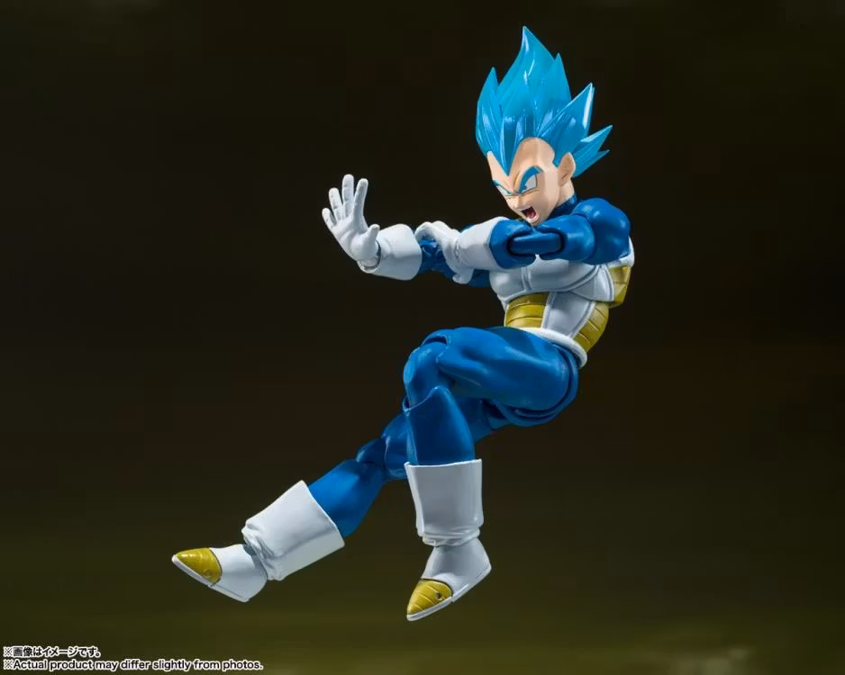 Dragon Ball Super S.H.Figuarts Super Saiyan God Super Saiyan Vegeta (Unwavering Saiyan Pride) - Bild 6