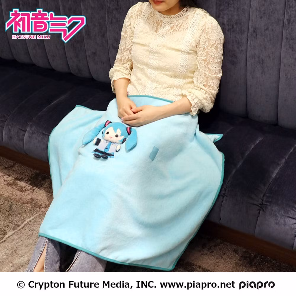 Vocaloid Hatsune Miku Roll-Up Plush Figure Miku - Image 4