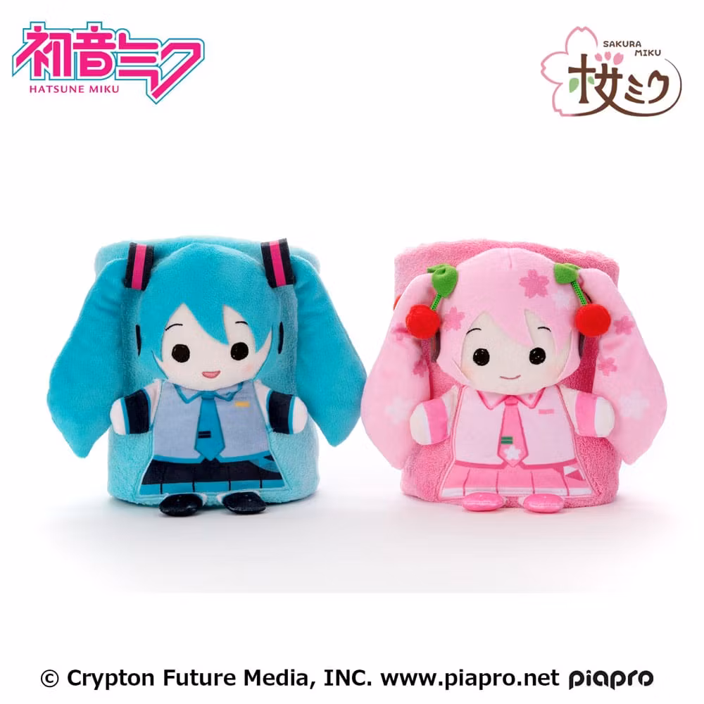 Vocaloid Hatsune Miku Roll-Up Plush Figure Miku - Image 9