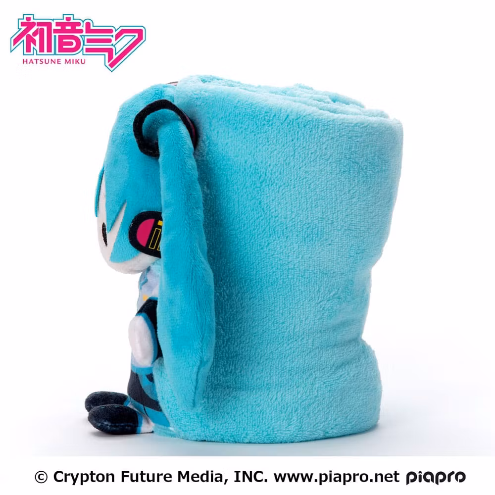 Vocaloid Hatsune Miku Roll-Up Plush Figure Miku - Image 6