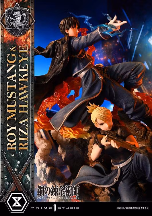 Fullmetal Alchemist: Brotherhood Concept Masterline Roy Mustang & Riza Hawkeye 1/6 Scale Statue - Bild 15