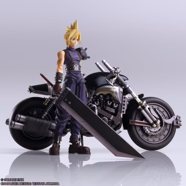 Final Fantasy VII Bring Arts Cloud Strife & Hardy-Daytona Set - Bild 4