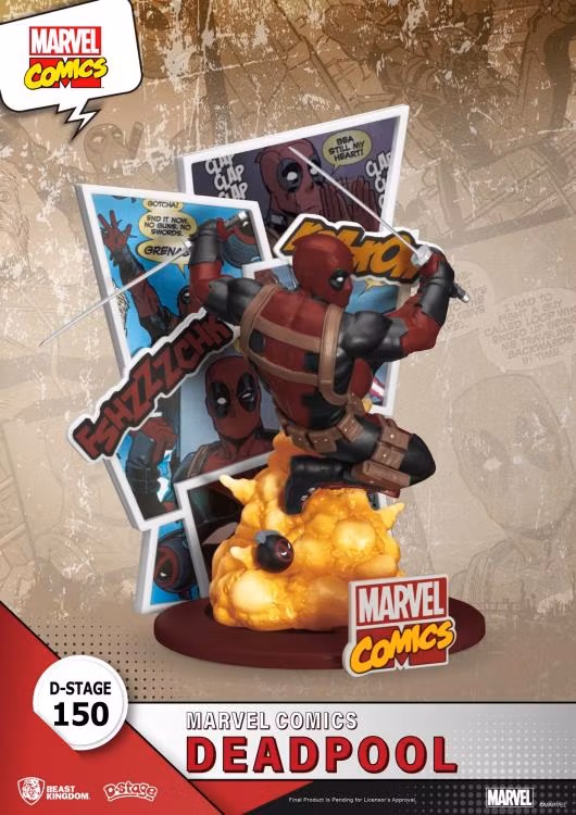 Marvel D-Stage DS-150 Deadpool SDCC 2024 PX Previews Exclusive Limited Edition Statue - Image 5