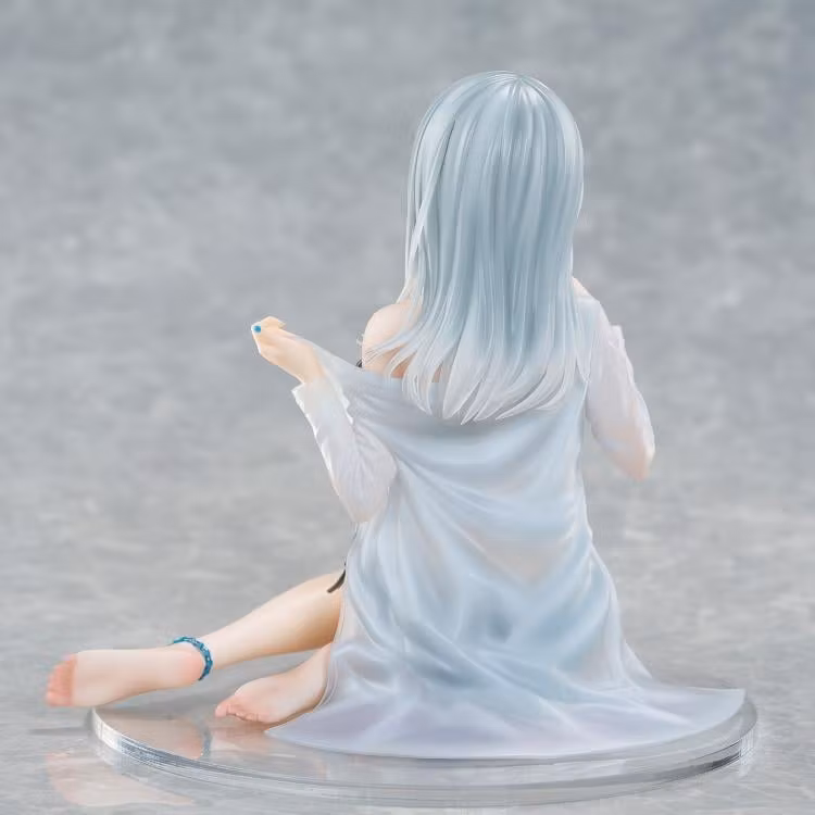 Fuumi Illustration Okigae Ginpatsu-chan (Sky Blue Morning Limited Costume Ver.) - Image 11