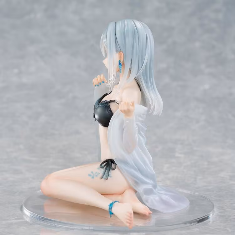 Fuumi Illustration Okigae Ginpatsu-chan (Sky Blue Morning Limited Costume Ver.) - Image 9