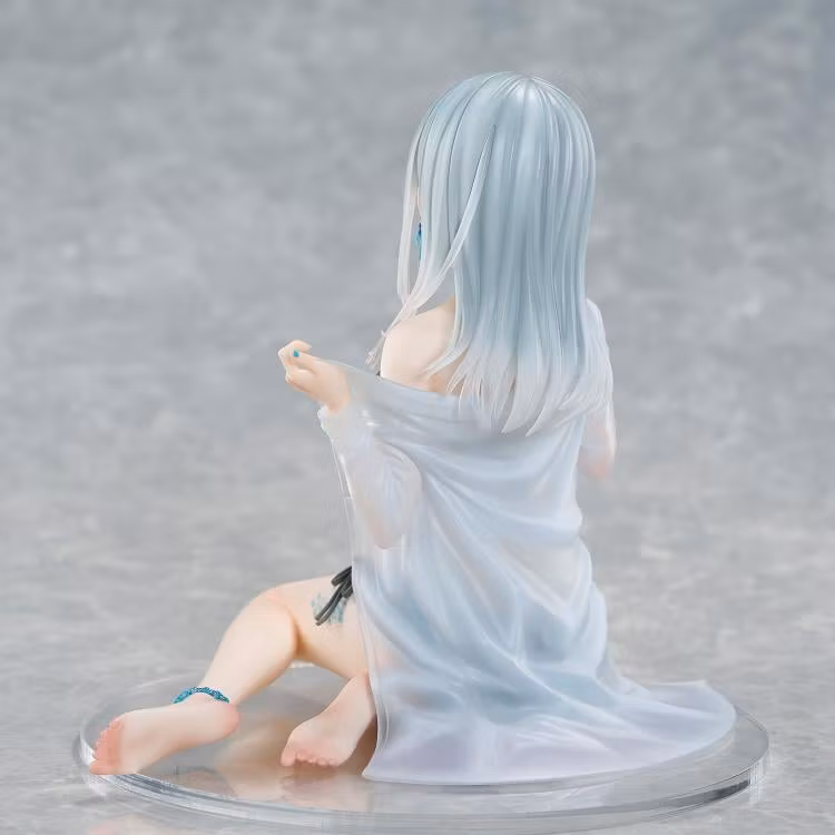 Fuumi Illustration Okigae Ginpatsu-chan (Sky Blue Morning Limited Costume Ver.) - Image 10