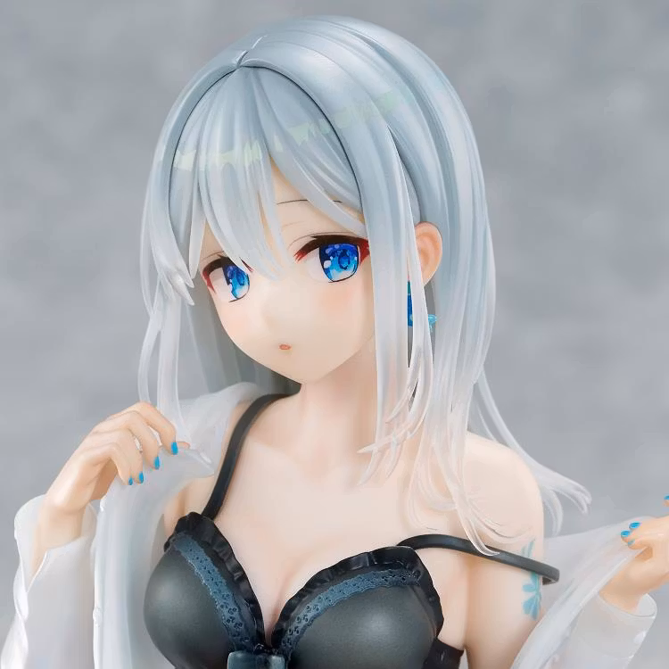 Fuumi Illustration Okigae Ginpatsu-chan (Sky Blue Morning Limited Costume Ver.) - Image 19
