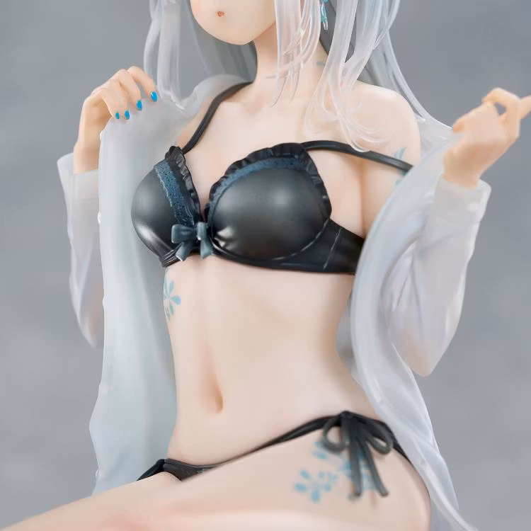 Fuumi Illustration Okigae Ginpatsu-chan (Sky Blue Morning Limited Costume Ver.) - Image 16