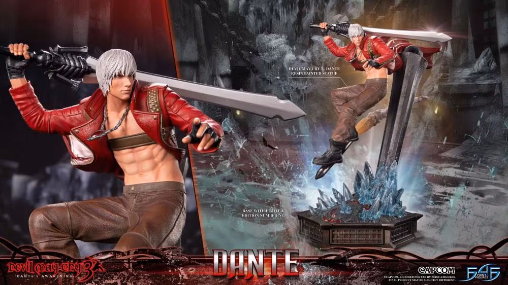 Devil May Cry 3 Dante Limited Edition Statue - Image 3