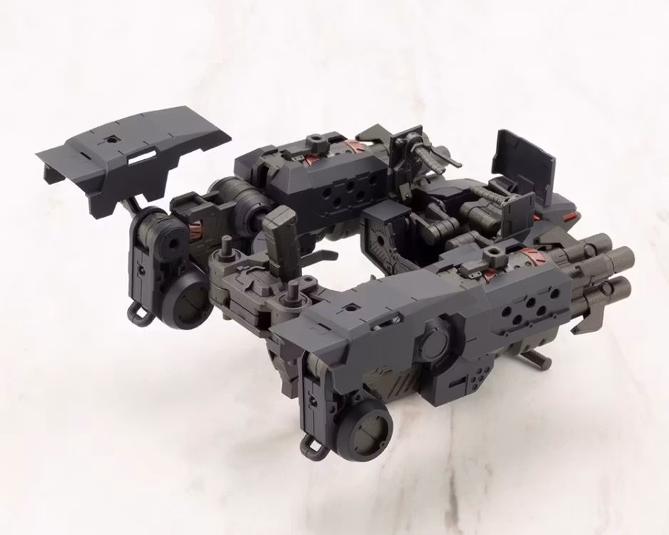 M.S.G. Modeling Support Goods Gigantic Arms Blitz Gunner (Black Ver.) Model Kit - Image 3