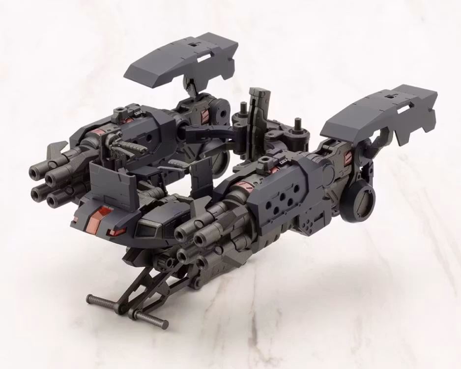 M.S.G. Modeling Support Goods Gigantic Arms Blitz Gunner (Black Ver.) Model Kit - Image 2