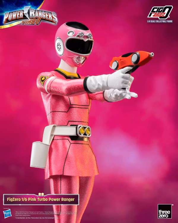 Power Rangers Turbo FigZero Pink Turbo Ranger 1/6 Scale Figure - Bild 3