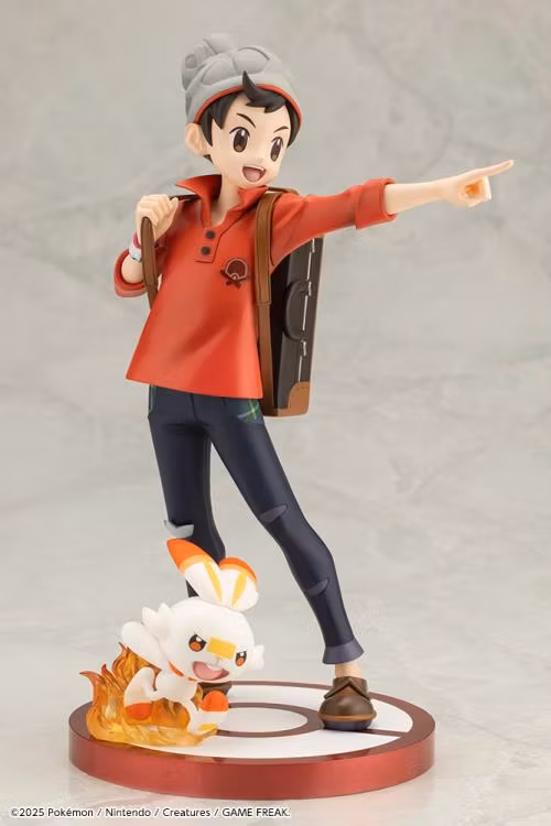 Pokemon ArtFX J Victor with Scorbunny - Image 2