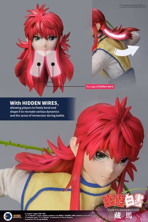 Yu Yu Hakusho Kurama (Luxury Edition) 1/6 Scale Figure - Bild 16
