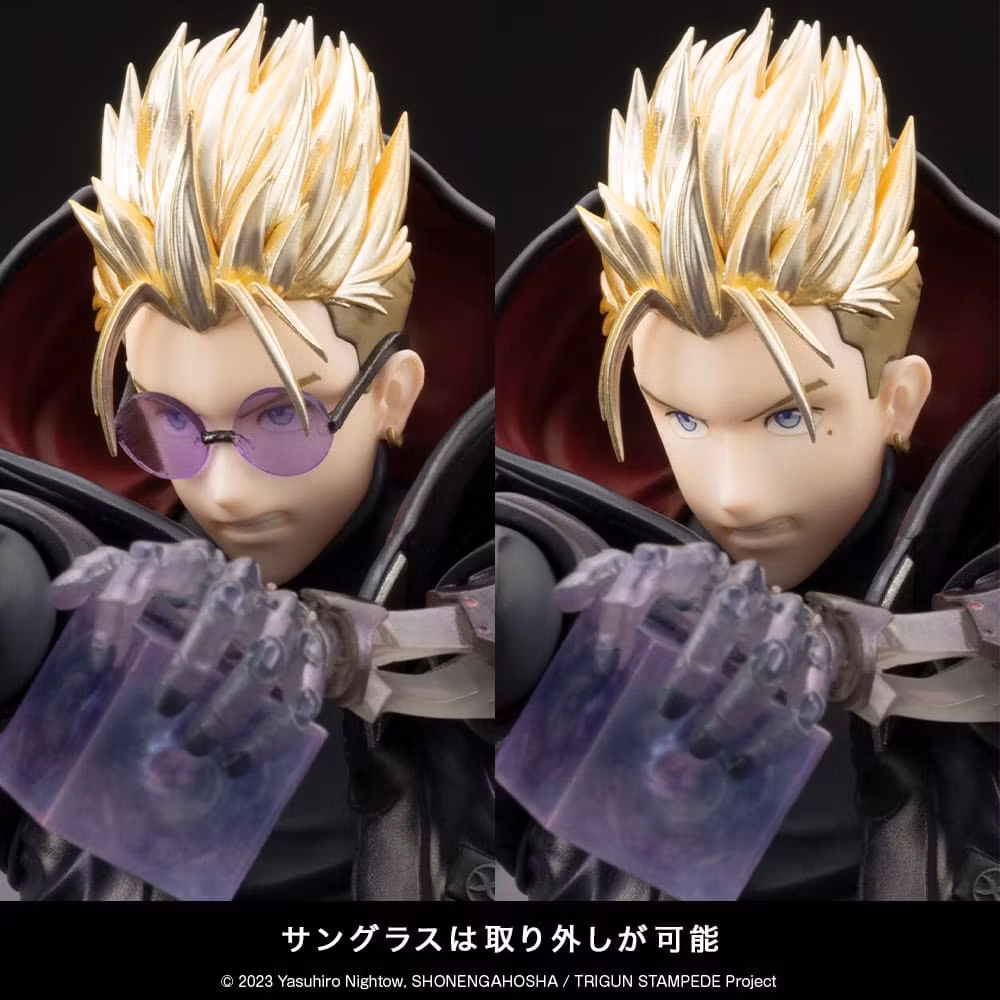 Trigun Stampede ArtFX J Vash the Stampede (The Gunman in Black Ver.) - Image 11