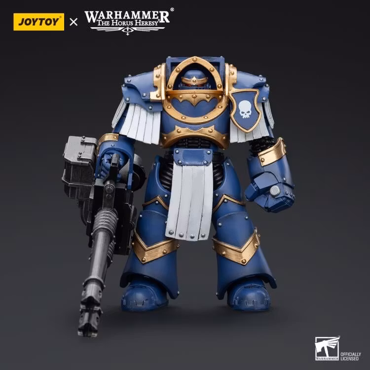 Warhammer: The Horus Heresy Ultramarines Cataphractii Terminator Squad Terminator with Reaper Autocannon 1/18 Scale Action Figure - Image 5
