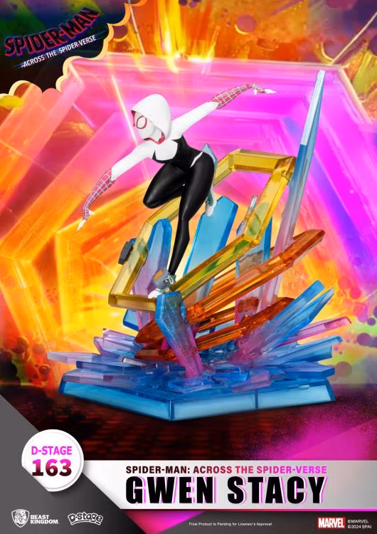Marvel Spider-Man: Across the Spider-Verse D-Stage DS-163 Gwen Stacy Statue - Image 3