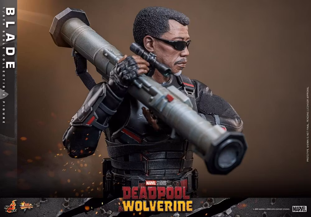 Marvel Deadpool & Wolverine MMS791 Blade 1/6th Scale Collectible Figure - Bild 8
