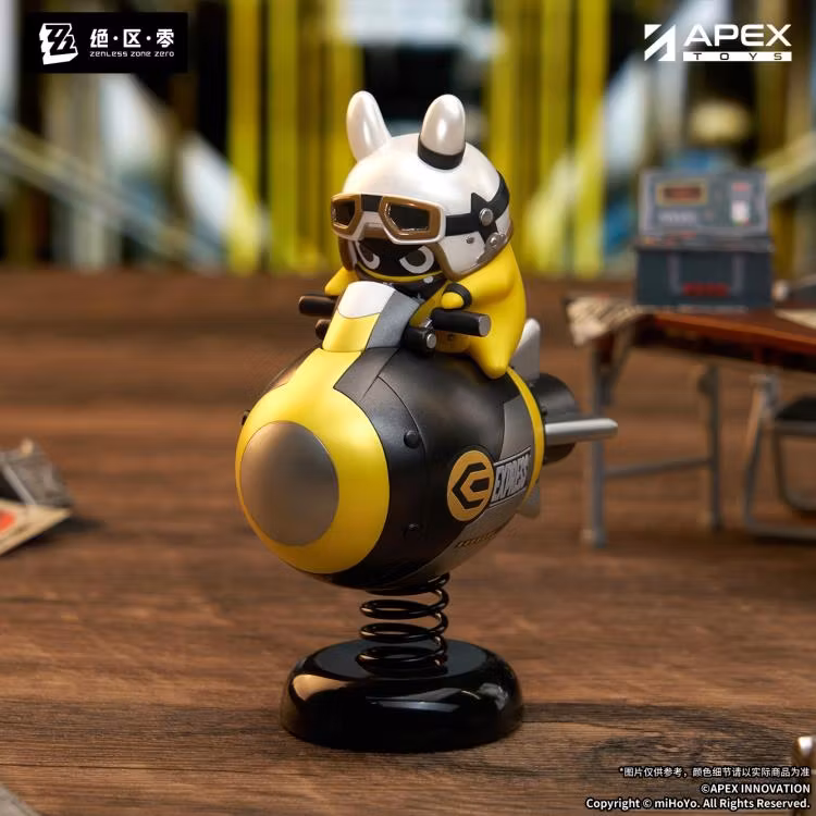Zenless Zone Zero Happy Shake Rocketboo Springy Chibi Figure - Image 3