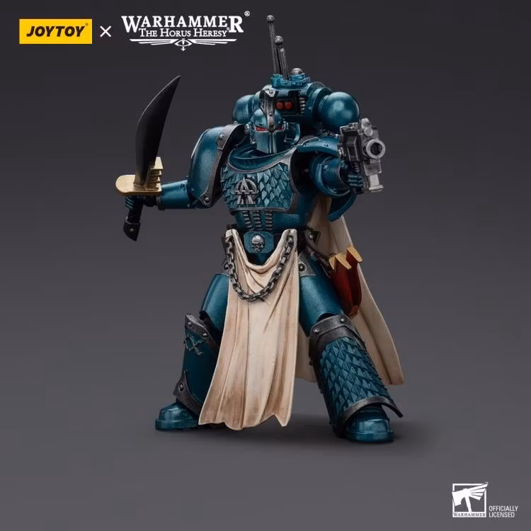 Warhammer: The Horus Heresy Alpha Legion Legion Praetor with Power Sword 1/18 Scale Action Figure - Bild 4