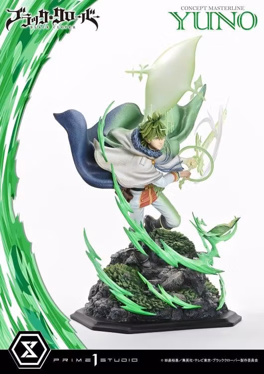 Black Clover Concept Masterline Yuno 1/6 Scale Statue - Image 8