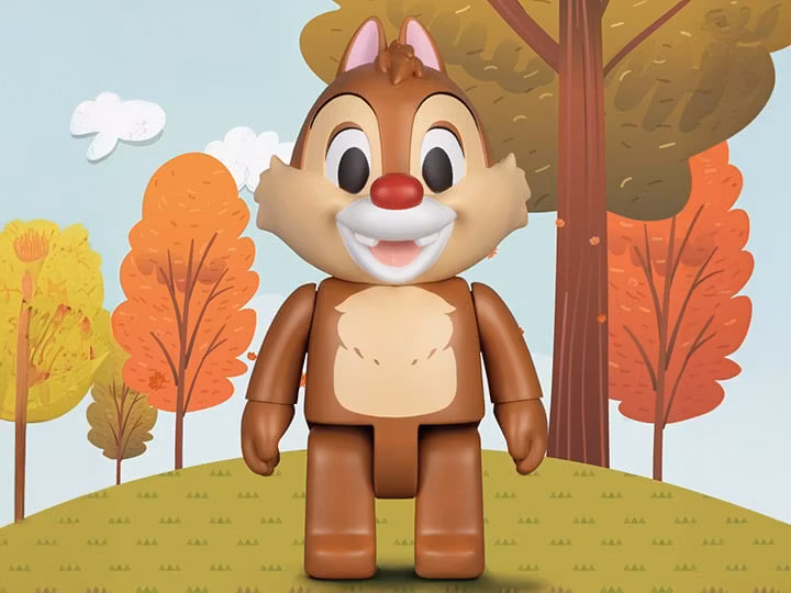 Chip 'n Dale Syaking-Bang!! Dale Vinyl Piggy Bank