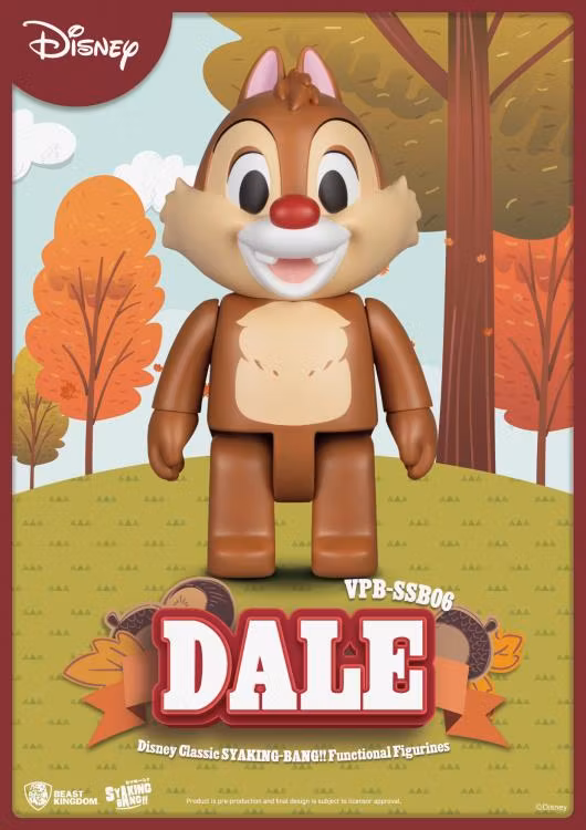 Chip 'n Dale Syaking-Bang!! Dale Vinyl Piggy Bank - Bild 2