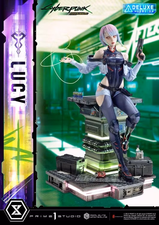 Cyberpunk: Edgerunners Real Elite Masterline Lucy (Deluxe Ver.) 1/4 Scale Limited Edition Statue (With Bonus) - Image 9