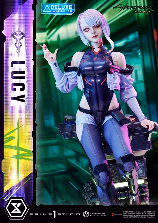 Cyberpunk: Edgerunners Real Elite Masterline Lucy (Deluxe Ver.) 1/4 Scale Limited Edition Statue (With Bonus) - Image 13