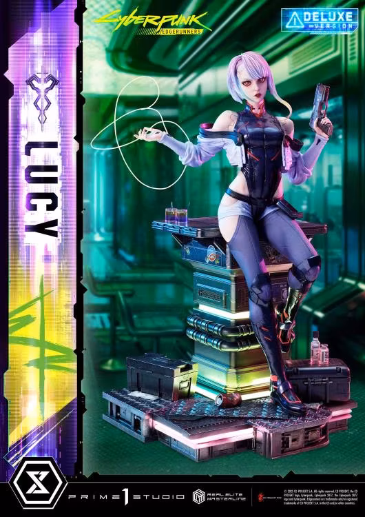 Cyberpunk: Edgerunners Real Elite Masterline Lucy (Deluxe Ver.) 1/4 Scale Limited Edition Statue (With Bonus) - Image 20