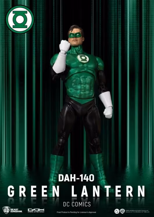 DC Comics Dynamic 8ction Heroes DAH-140 Green Lantern Action Figure - Image 6