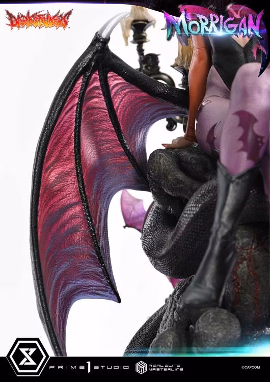 Darkstalkers Real Elite Masterline Morrigan 1/4 Scale Statue - Bild 18