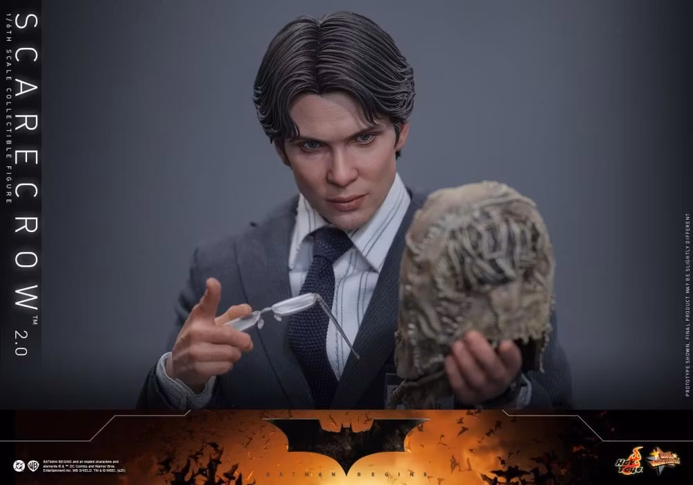 Batman Begins MMS Scarecrow (Ver. 2.0) 1/6th Scale Collectible Figure - Image 9