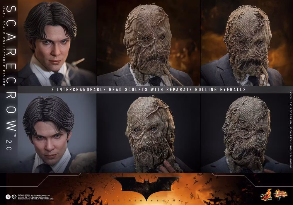 Batman Begins MMS Scarecrow (Ver. 2.0) 1/6th Scale Collectible Figure - Image 19