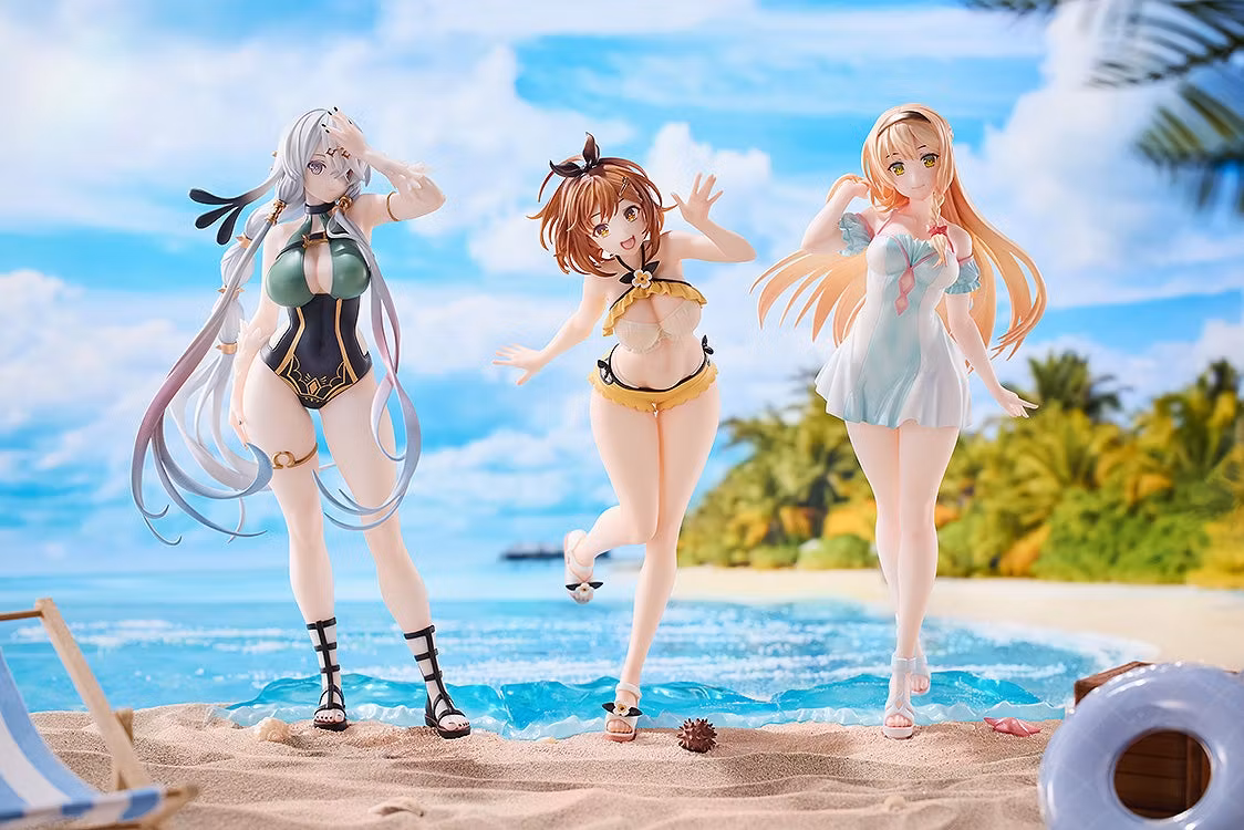 Atelier Ryza: Ever Darkness & the Secret Hideout Ryza & Klaudia & Lila (Swimsuit Ver.) Set - Image 3