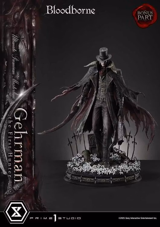 Bloodborne Ultimate Premium Masterline Gehrman, The First Hunter (Bonus Ver.) 1/4 Scale Limited Edition Statue - Image 4