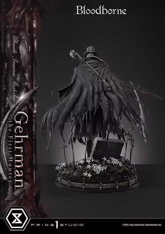 Bloodborne Ultimate Premium Masterline Gehrman, The First Hunter (Bonus Ver.) 1/4 Scale Limited Edition Statue - Image 10