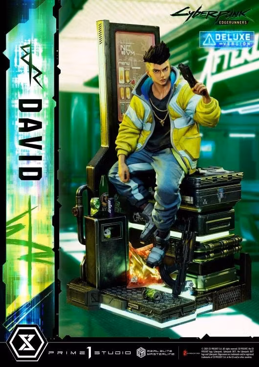 Cyberpunk: Edgerunners Real Elite Masterline David (Deluxe Ver.) 1/4 Scale Statue (With Bonus) - Bild 2