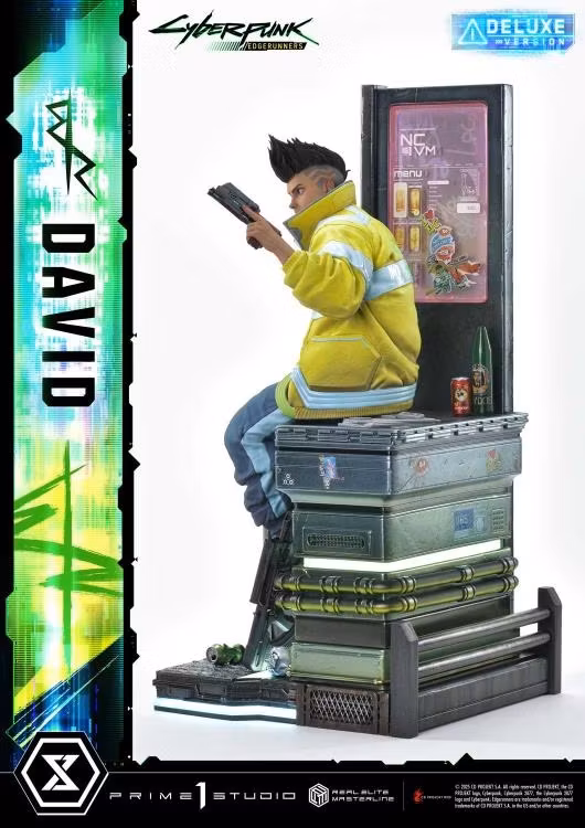 Cyberpunk: Edgerunners Real Elite Masterline David (Deluxe Ver.) 1/4 Scale Statue (With Bonus) - Bild 20